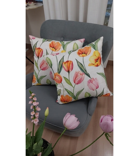 Față de pernă Tulip