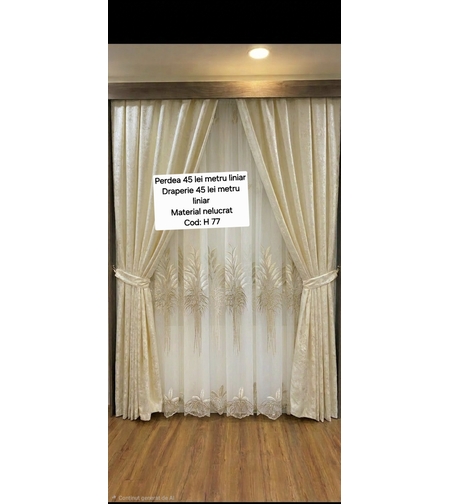 Set perdea și draperie