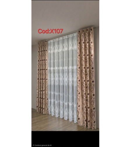 Set perdea +draperie