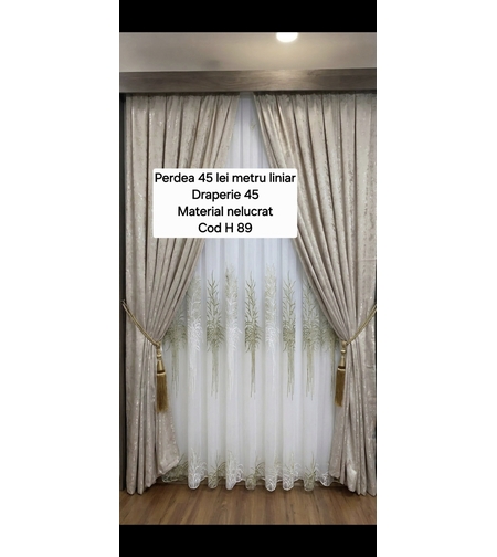 Set perdea și draperie