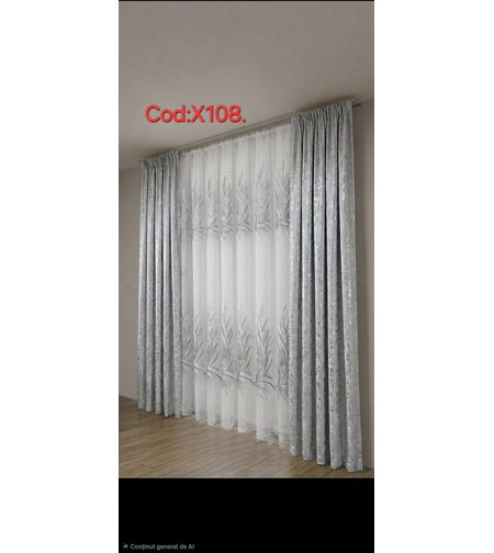 Set perdea +draperie