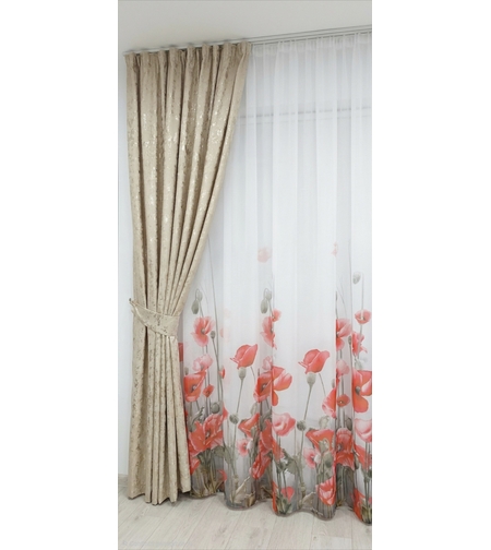 Set perdea +draperie