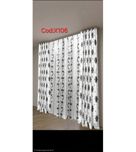 Set perdea +draperie