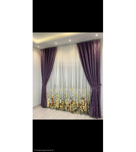 Set perdea +draperie