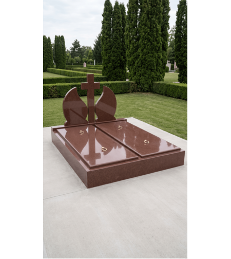 REF-2044 MORMANT MASIV DIN GRANIT ROSU