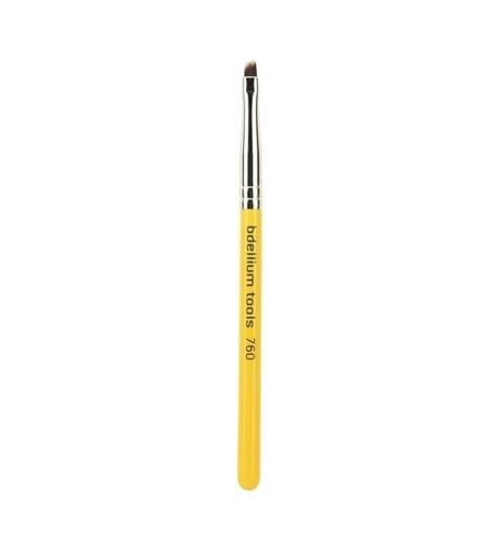 Bdellium Tools Travel Series Liner/Brow - Pensulă unghiulară pentru pleoape și sprâncene Nr. 760 T