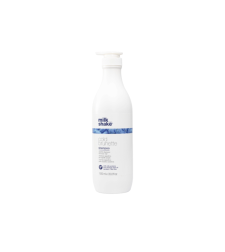 Milk_Shake Cold Brunette Shampoo for brown or chestnut hair- neutralize warm tones 1000 ml