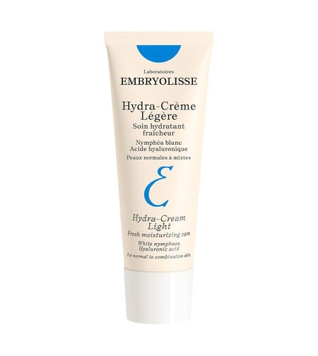 Embryolisse Hydra Crème Légère – Cremă hidratantă lejeră pentru ten normal și mixt cu acid hialuronic și nufăr alb 40ml