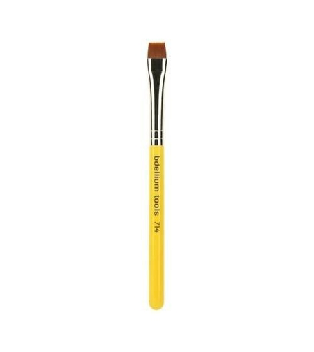 Bdellium Tools Travel Series Flat Eye Definer - Pensulă pentru contur pleoape Nr. 714 T