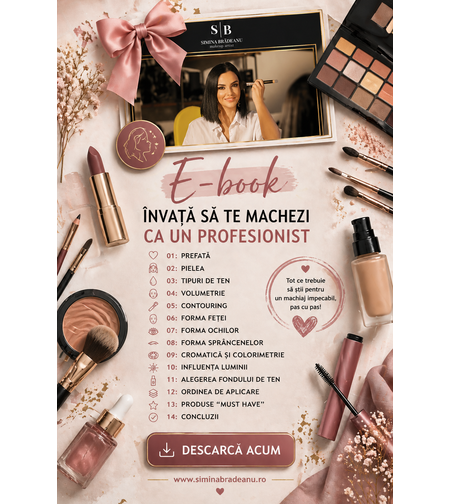 E-Book– Învață să te machiezi ca un profesionist