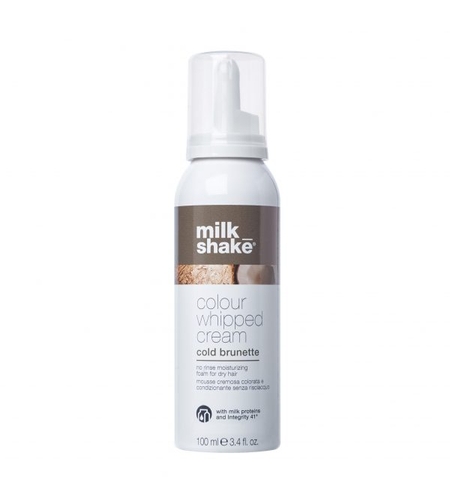 Milk_Shake Colour Whipped Cream – Cold Brunette- Spumă-cremă nuanțatoare fără clătire - accente reci de ȘATEN