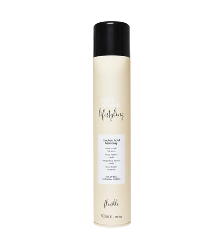 Milk_Shake® Medium Hold Hairspray for volume, flexible texture and UV filter