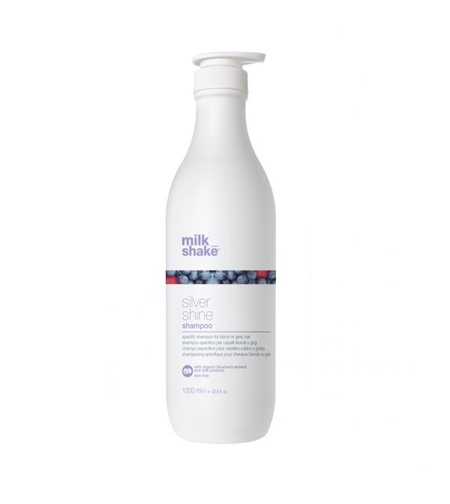 Milk_Shake® Silver Shine Shampoo –  professional toning shampoo for blonde, grey, or white hair 1000 ml