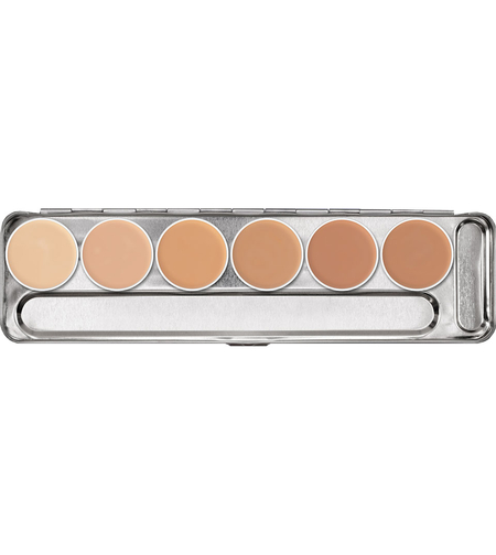 Kryolan Dermacolor Camouflage Creme Palette - Paletă corectoare cu 6 nuanțe