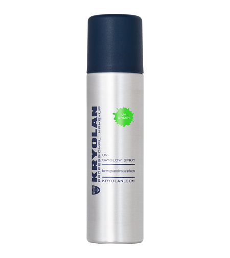 Kryolan UV-Dayglow Spray – Spray fluorescent colorat 150ml