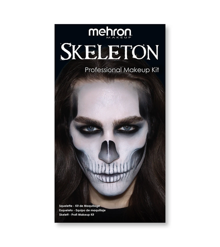MEHRON Skeleton Professional Makeup Kit – Kit Machiaj Schelet pentru Face Painting