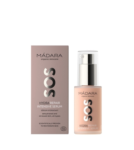 MÁDARA SOS HYDRA REPAIR Ser intensiv hidratant pentru ten deshidratat 30 ml