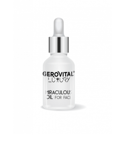 Gerovital Luxury - Ulei Miraculos pentru Față cu Vitamina A și E – Nutriție Intensă și Redensificare 15 ml