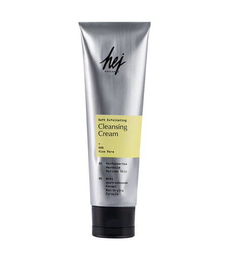 HEJ ORGANIC LONGEVITY AHA Soft Exfoliating-  Demachiant exfoliant cremă  Organic 100ml