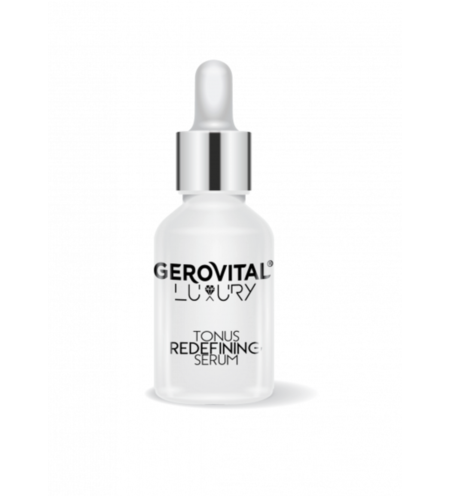 Gerovital Luxury - Ser pentru Redefinirea Tonusului – Fermitate și Elasticitate pentru Ten Normal și Uscat 15 ml