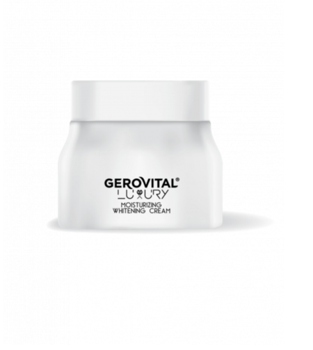 Gerovital Luxury - Cremă Hidratantă pentru Uniformizare și Pete Pigmentare cu Niacinamide și Vitamina C  50 ml