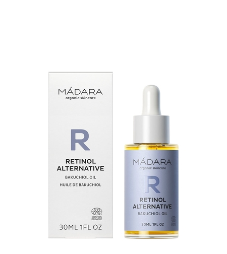 MÁDARA Retinol Alternative Ulei Facial cu Bakuchiol 30ml – Ulei BIO Vegan Anti-Aging