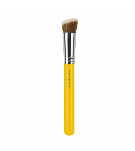 Bdellium Tools  Studio Series - Duo Fiber Slanted Kabuki - PENSULĂ DE CONTURARE PENTRU PRODUSE CREMOASE - 954 S