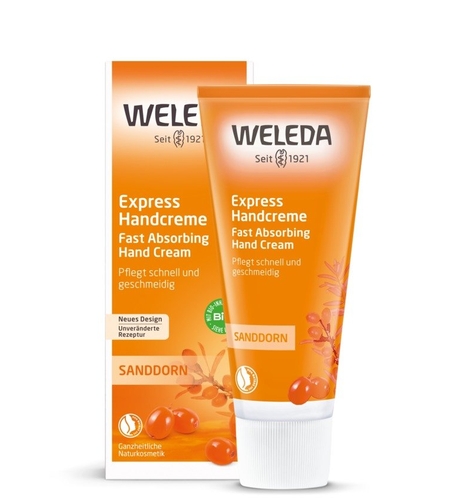 Weleda Cremă de Mâini cu Cătină BIO – 50 ml | Hidratare și Catifelare