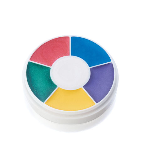 Ben Nye Lumière Wheel – Paletă profesională de culori cremoase cu aspect perlat