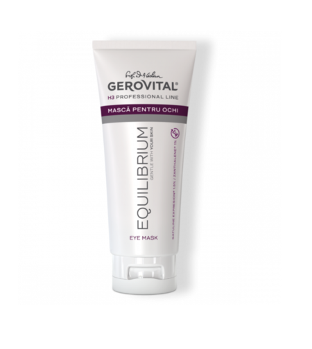 Gerovital H3 Equilibrium - Mască Antirid pentru Ochi cu Efect Anticearcăn și Diminuare Riduri 100 ml