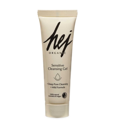 HEJ ORGANIC SENSITIVE Gel demachiant vegan pentru ten sensibil 125ml