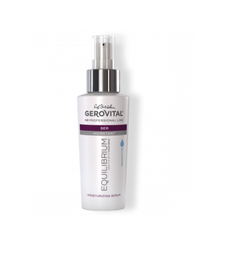 Gerovital H3 Equilibrium - Ser Hidratant Intens pentru Toate Tipurile de Ten cu Aquaxyl™ 5% 100 ml