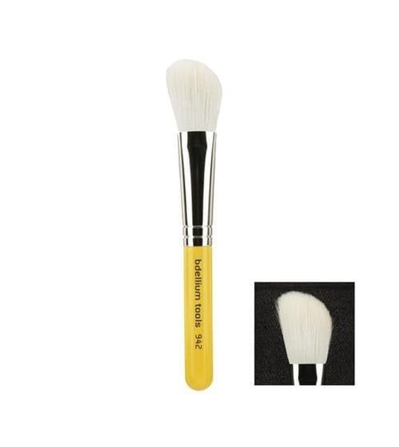 Bdellium Tools Travel Series Slanted Contour - Pensulă unghiulară pentru contur Nr. 942 T