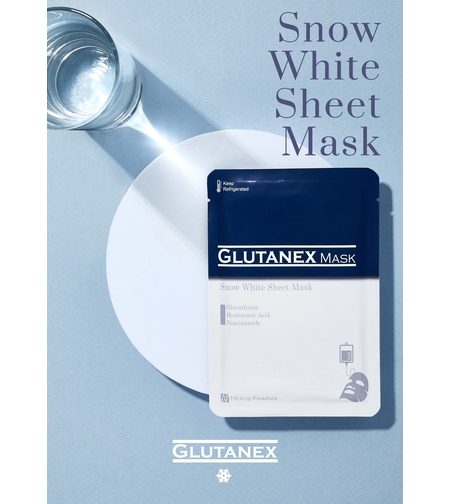 Glutanex Mask – Intensive Whitening & Brightening Sheet Mask