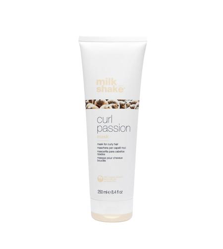 Milk_Shake Curl Passion Mask- Mască pentru păr creț, hrănitoare și hidratantă, reduce efectul de electrizare 250ml