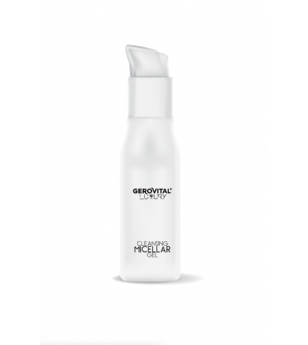 Gerovital Luxury - Gel Micelar Demachiant pentru Curățare Delicată, Hidratare și Calmare Ten 100 ml