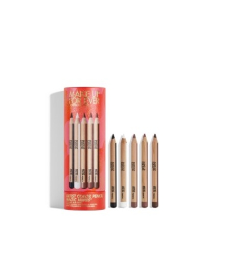 MAKEUP FOR EVER ARTIST COLOR PENCILS MAGIC MINIS - SET DE 5 MINI CREIOANE ÎN NUANȚE ICONICE