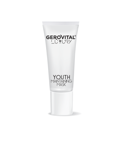 Gerovital Luxury - Mască pentru Menținerea Tinereții cu Argilă și Cărbune 100 ml
