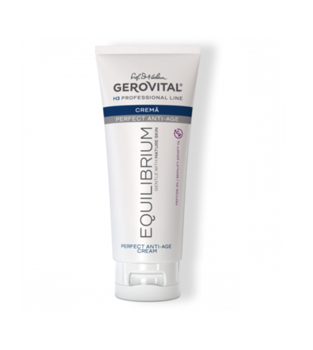 Gerovital H3 Equilibrium - Cremă Perfect Anti-Age Antirid și Fermitate pentru Ten Matur și Uscat cu Peptide și Sepilift™ 200 ml