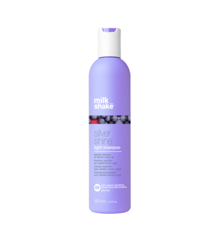 Milk_Shake® Silver Shine Light- Toning Shampoo for Blonde, Grey, or White Hair 300 ml