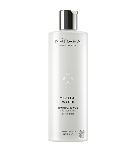 MÁDARA Apă Micelară cu Acid Hialuronic BIO VEGAN – 400 ml | Demachiere și Hidratare