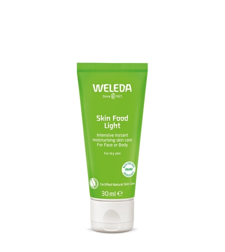 WELEDA Skin Food Light Cremă Nutritivă BIO TRAVEL 30ml – Cremă hidratantă pentru piele uscată