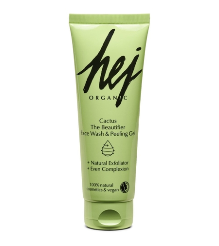 HEJ ORGANIC THE BEAUTIFIER Gel de curățare+ peel CACTUS vegan 125ml