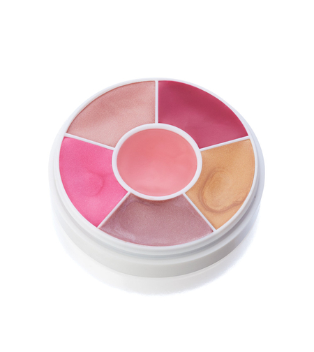 Ben Nye Lip Gloss Wheel - Paletă cu 6 nuanțe de luciu de buze