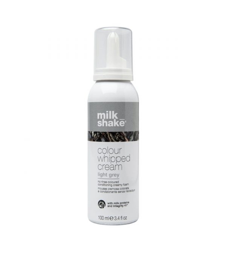 Milk_Shake Colour Whipped Cream – Light Grey- Spumă-cremă nuanțatoare fără clătire pentru CULORI INTENSE 100ml