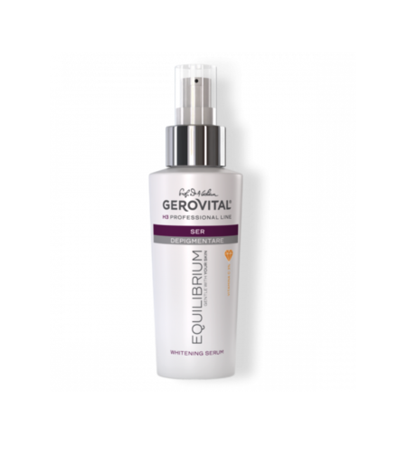 Gerovital H3 Equilibrium - Ser Depigmentare Vitamina C și Niacinamide pentru Estomparea Petelor și Uniformizarea Tenului 100 ml