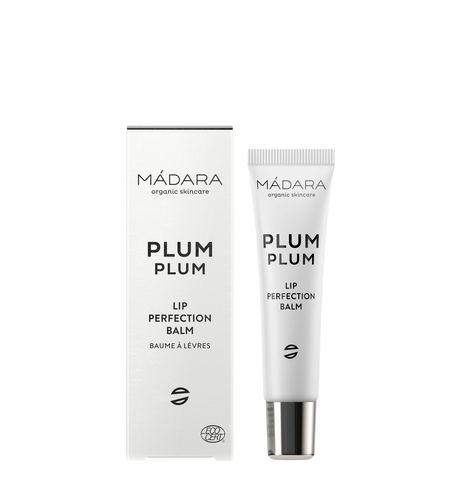 MÁDARA Plum Plum Lip Balm 15ml – Balsam de buze BIO, organic și hidratant