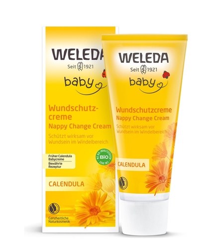 Weleda Baby Cremă cu Gălbenele pentru Zona Scutecului BIO – 75 ml