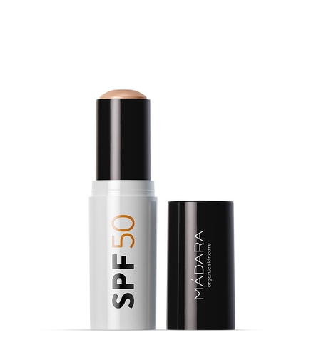 MÁDARA Stick cu Protecție Solară Minerală SPF 50 pentru Față și Zone Sensibile 12g