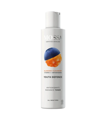 MOSSA Youth Defence Toner Antioxidant BIO – Loțiune Tonică Antioxidantă pentru Ten Radios